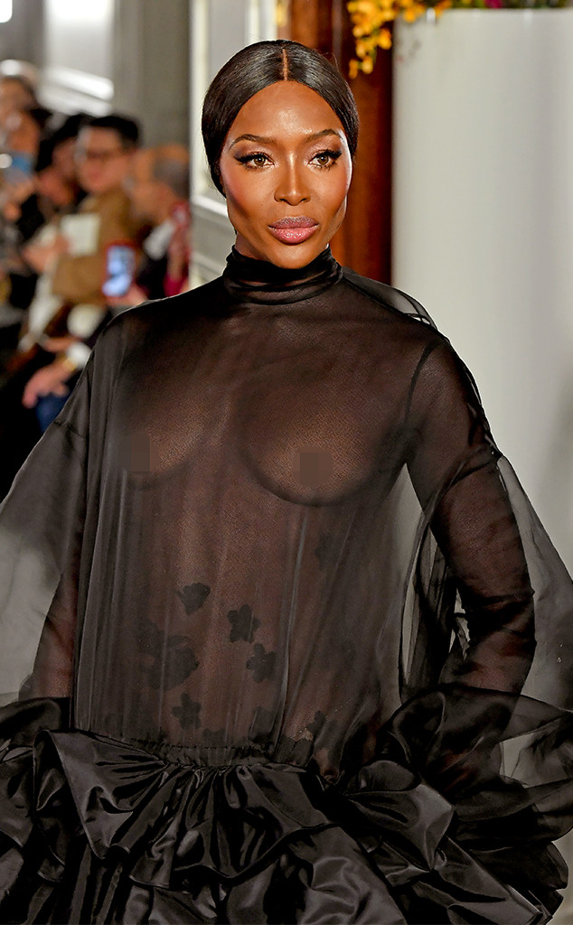 Naomi Campbell, 2019 Paris Fashion Week, Valentino